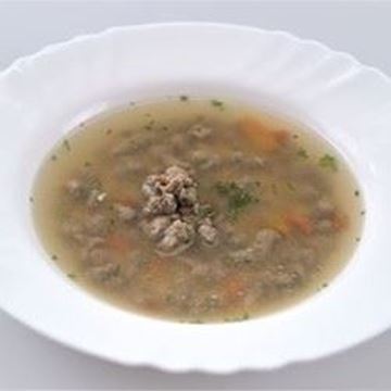 Obrázek Hovězí vývar s játrovou rýží